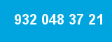 932 048 37 21 932 048 37 21
